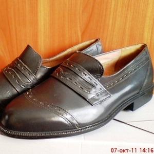 Мужские туфли LENWEST без шнурков,  размер 7