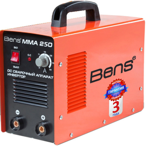 Продам инвертор сварочный Bens ММА-250 С  3 года гарантия