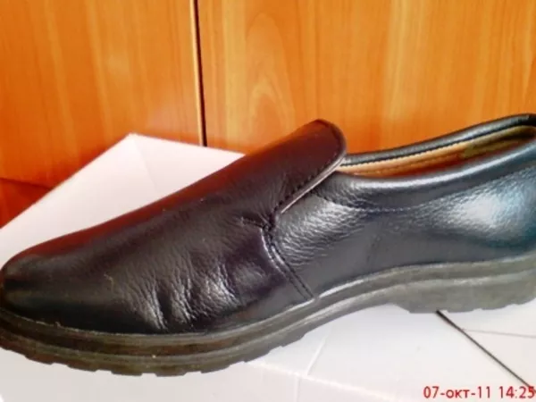 Осенние мужские туфли LENWEST без шнурков,  размер 7, 5