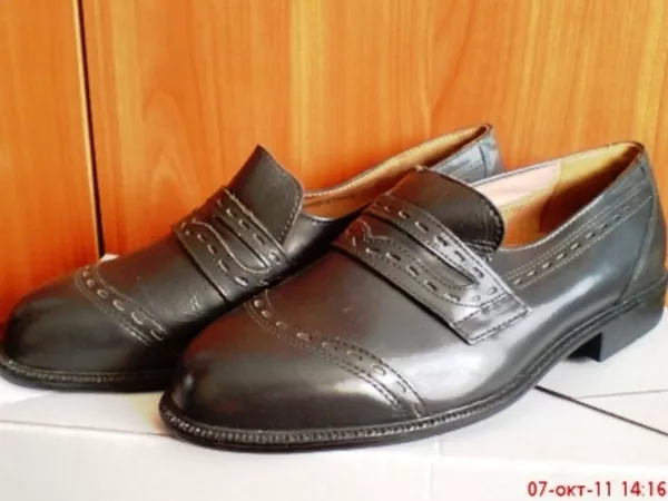 Мужские туфли LENWEST без шнурков,  размер 7